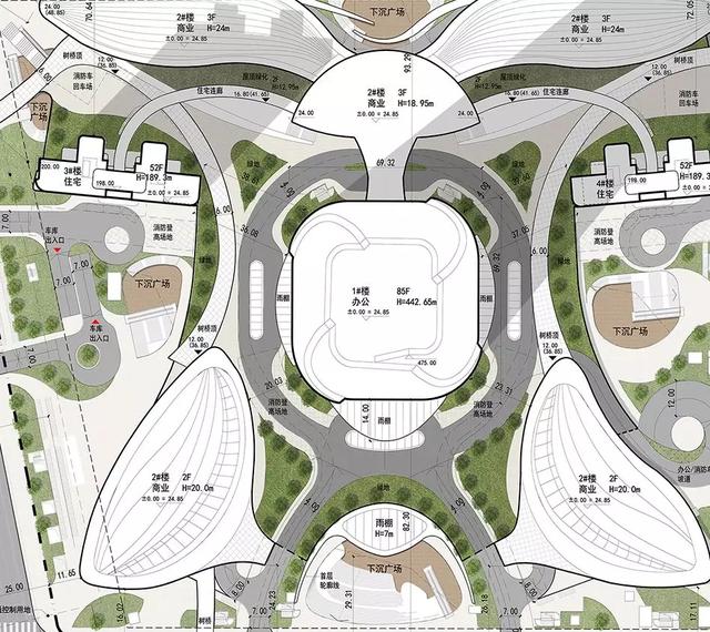 武汉周大福金融中心,武汉第一高楼周大福金融中心