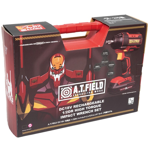 模玩周边：《新世纪福音战士》充电式冲击扳手组合