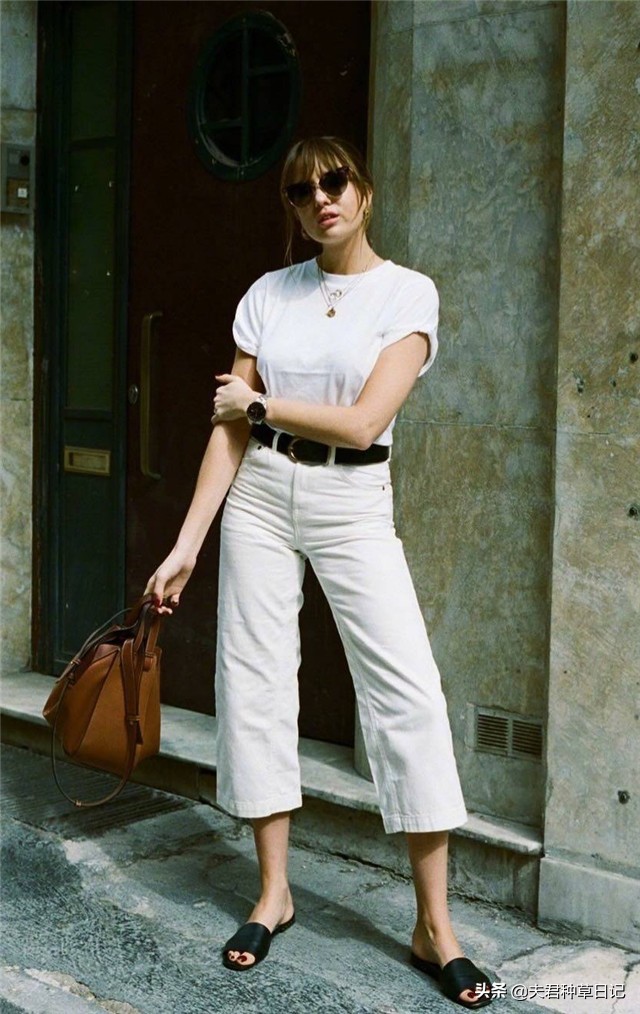 七分裤和九分裤如何搭配,九分裤的裤子怎么穿才好看