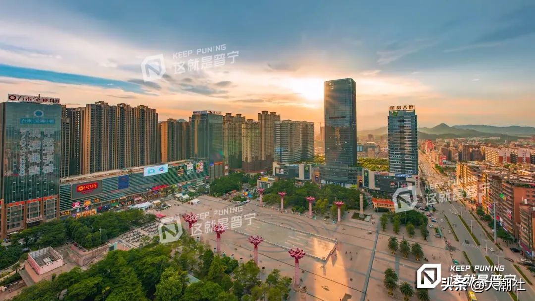 普宁市经济广东排名,2018粤东中心城市普宁