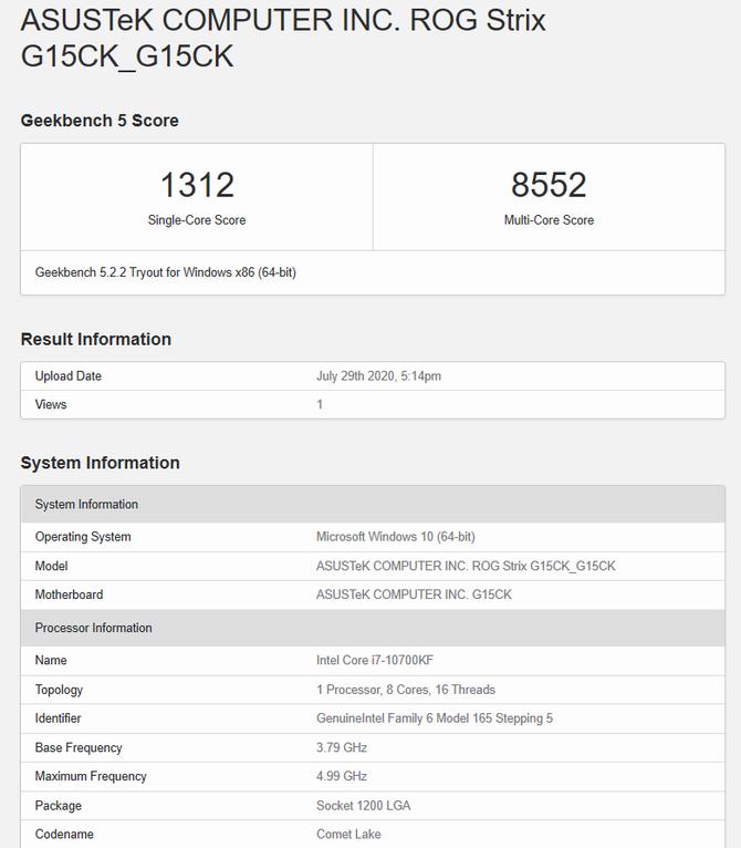 rog光刃g15跑分,2022款rog光刃g15台式机