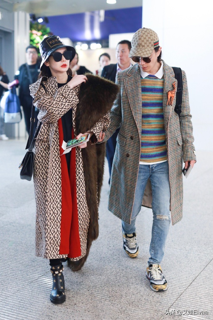 戚薇素颜被吐槽,戚薇韩范十足现身机场