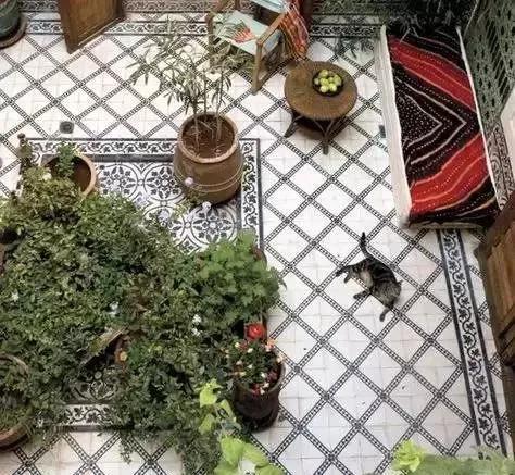 庭院铺装哪种方式效果最好,庭院地面铺装大理石效果图