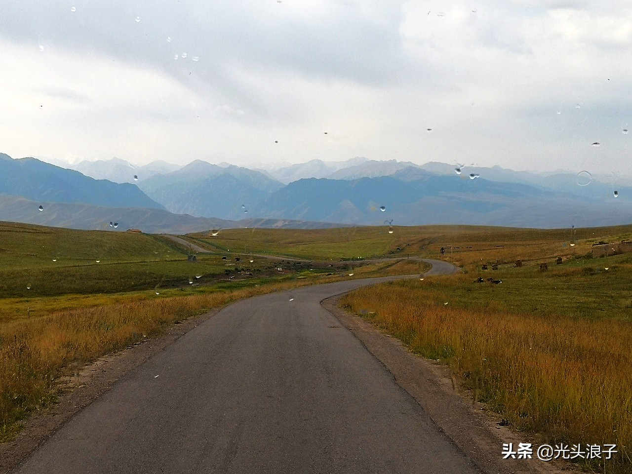 走进大自然观赏大自然的美丽风光,喀拉峻大草原风景太迷人