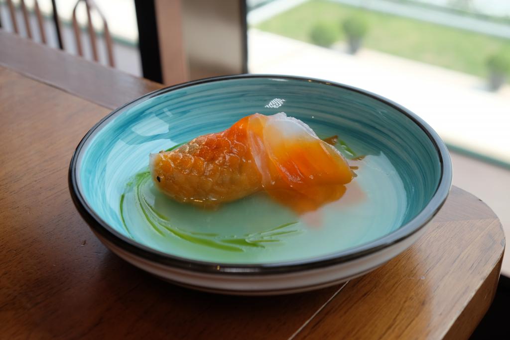 造型栩栩如生的港式点心，望见已不忍下箸