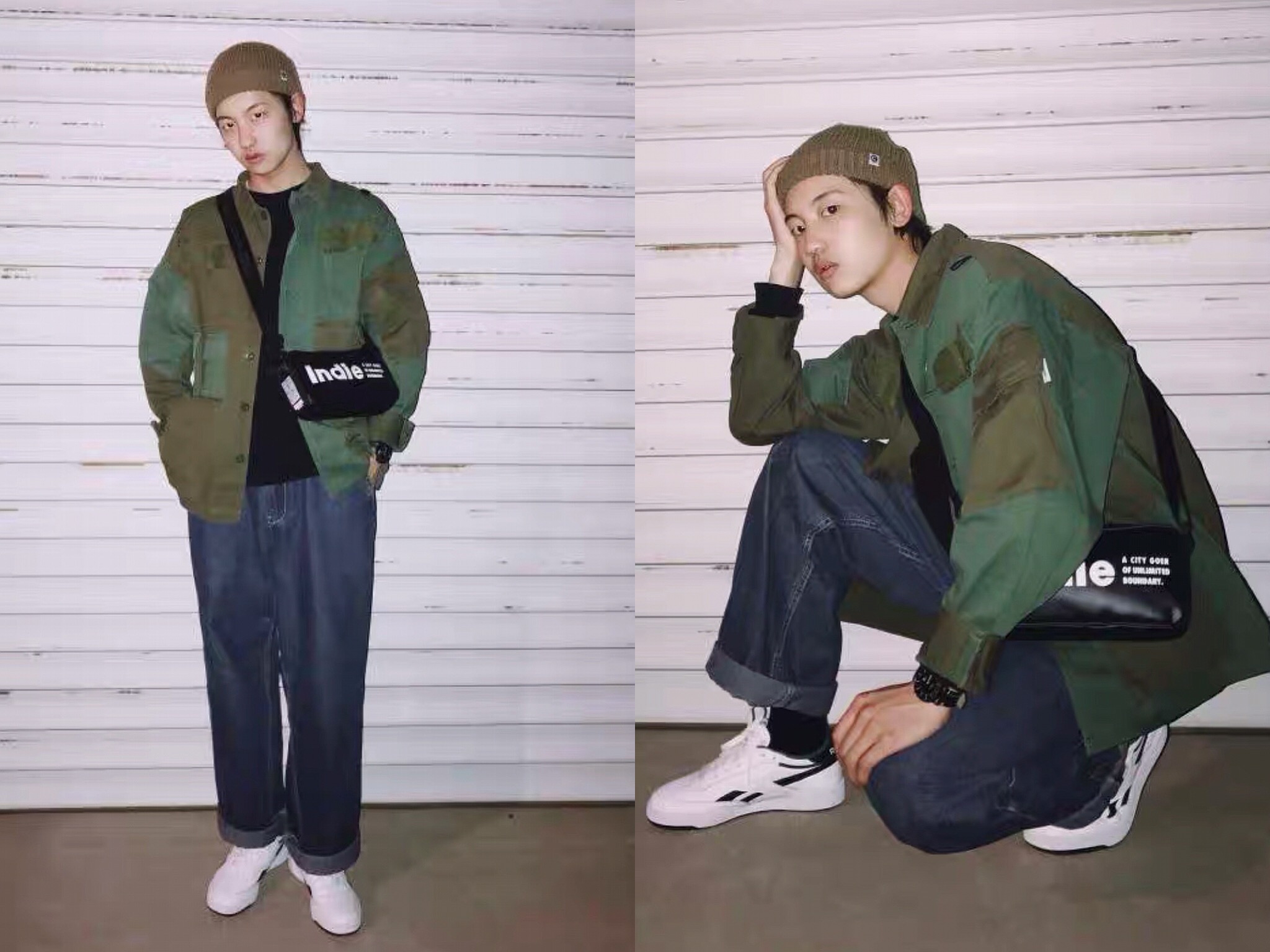 李斯丹妮同款subtle斜挎包,香港潮牌中性穿搭