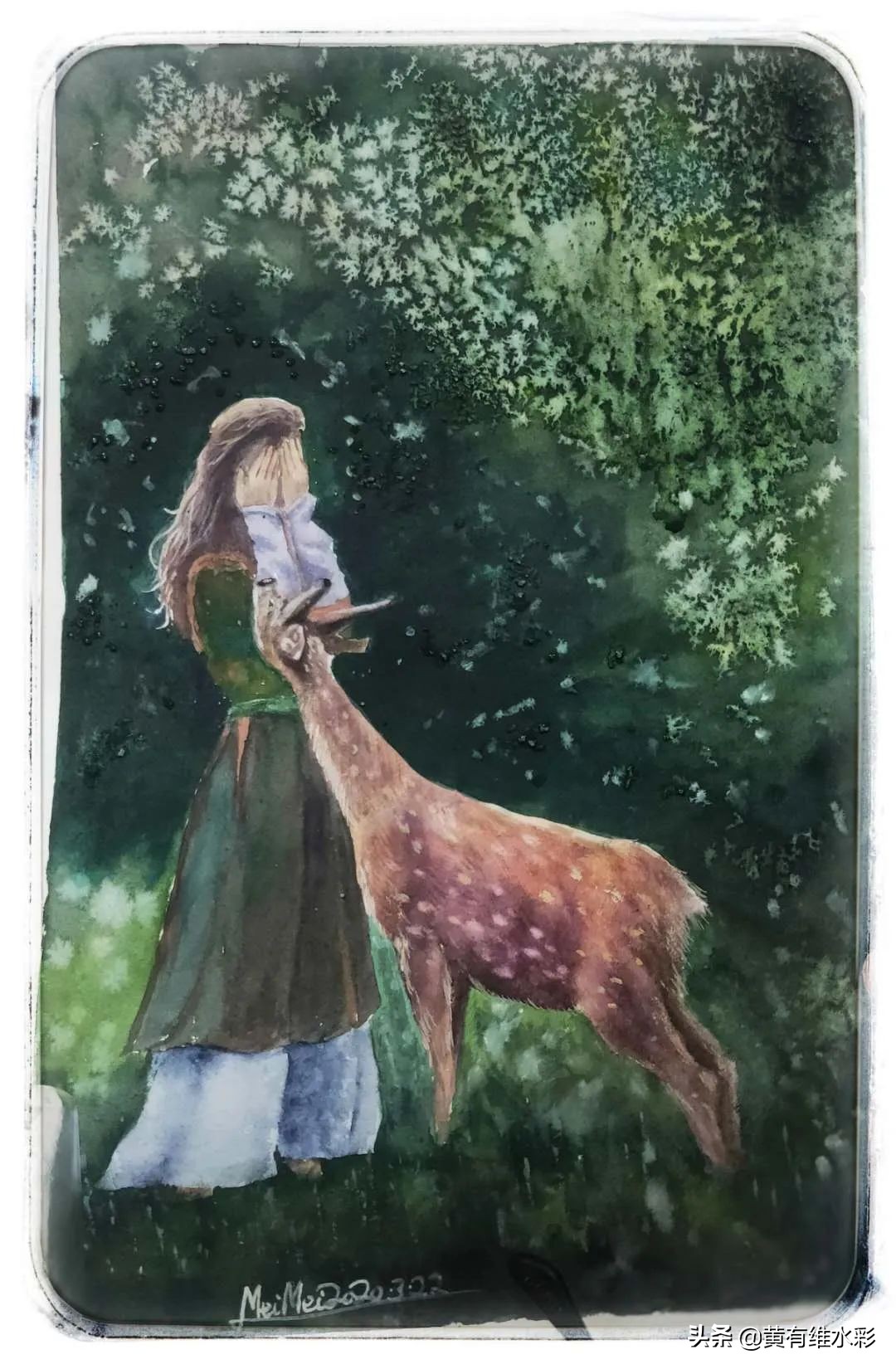 黄老师画国画欣赏,黄老师绘画课堂视频在线