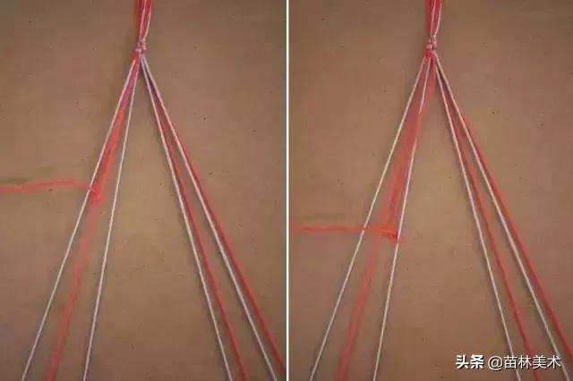 手工穿珠子手链的教程,手工手链编织教程