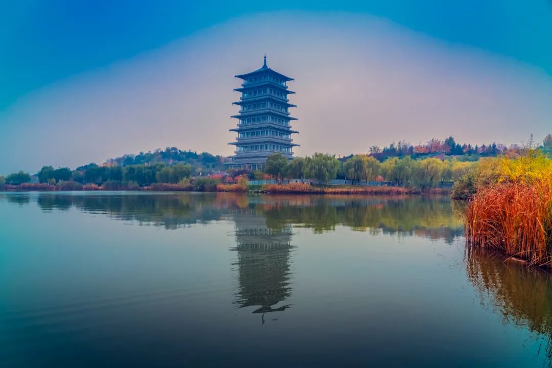 美丽的夜景旅游观光好去处,家门口公园景色真漂亮