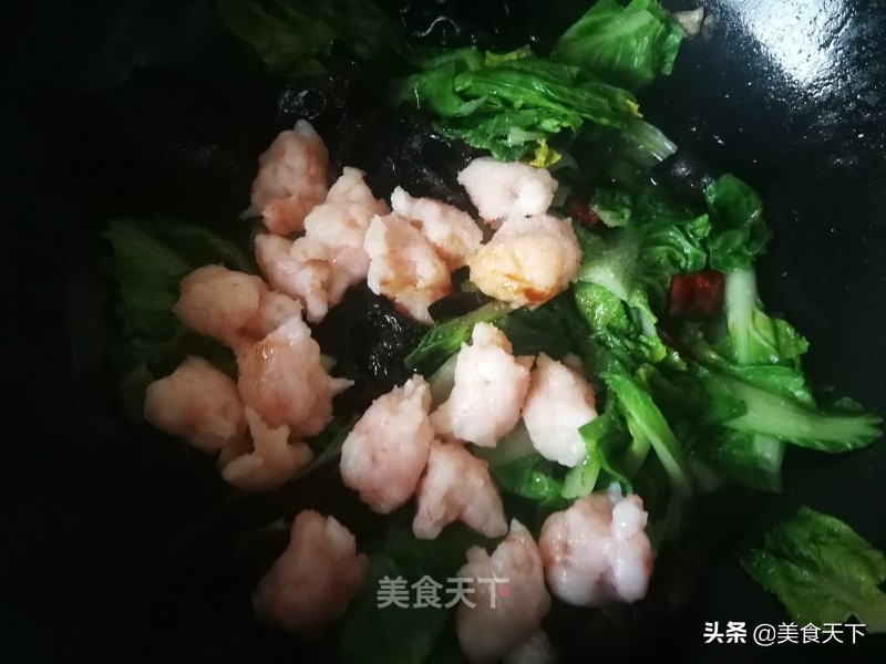 开胃番茄虾滑的做法,开胃魔芋贡菜素虾滑