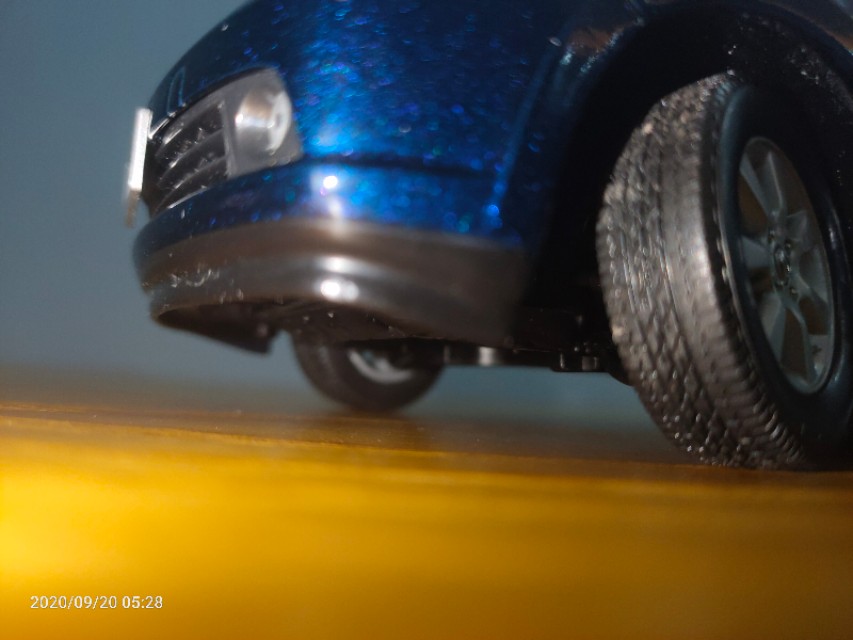 日产骐达老款汽车模型,14岁的暖男