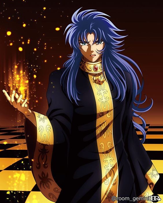 圣斗士星矢双子座撒加高清图,撒加壁纸高清无水印