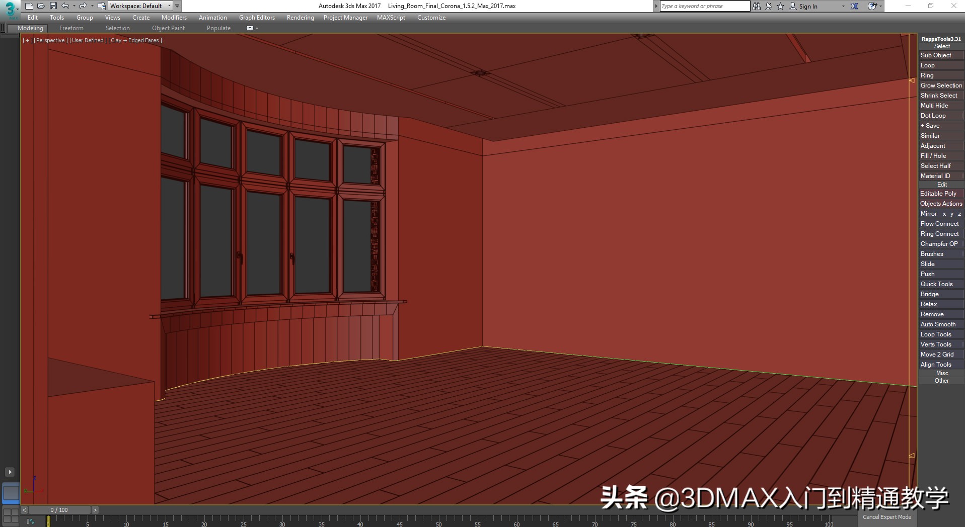 耗时8周，做的逼真现代公寓客厅，带大家看看大神的作品