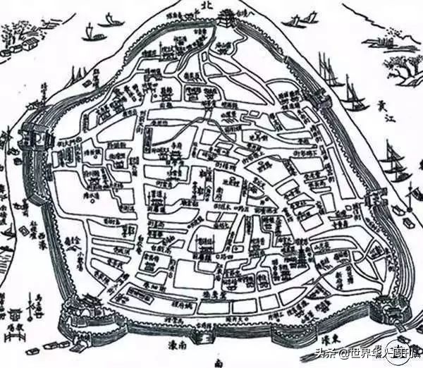 古城墙抗洪,安徽古城洪水墙