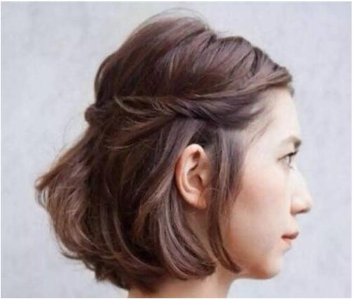 5分钟搞定头发,短头发一分钟搞定