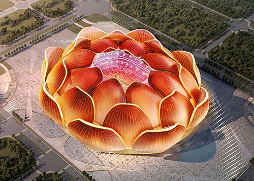 你以为“荷花”只是足球场？背后文体综合体呼之欲出