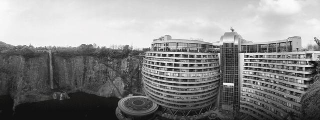 斥资3亿打造的深坑酒店,20亿打造的深坑酒店在何处