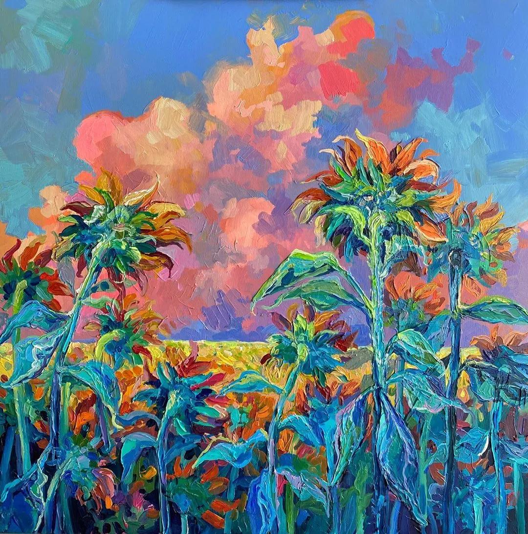 一千元颜料画画,画画颜料全套捡漏