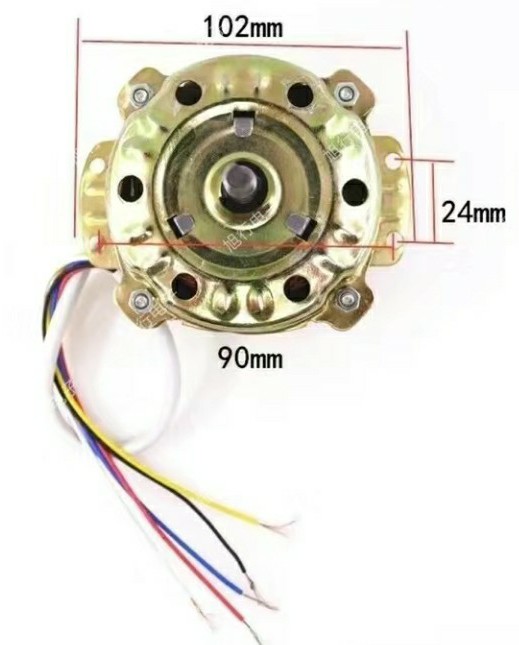 250毫米台式风扇的内部构造（不带电源板，一）