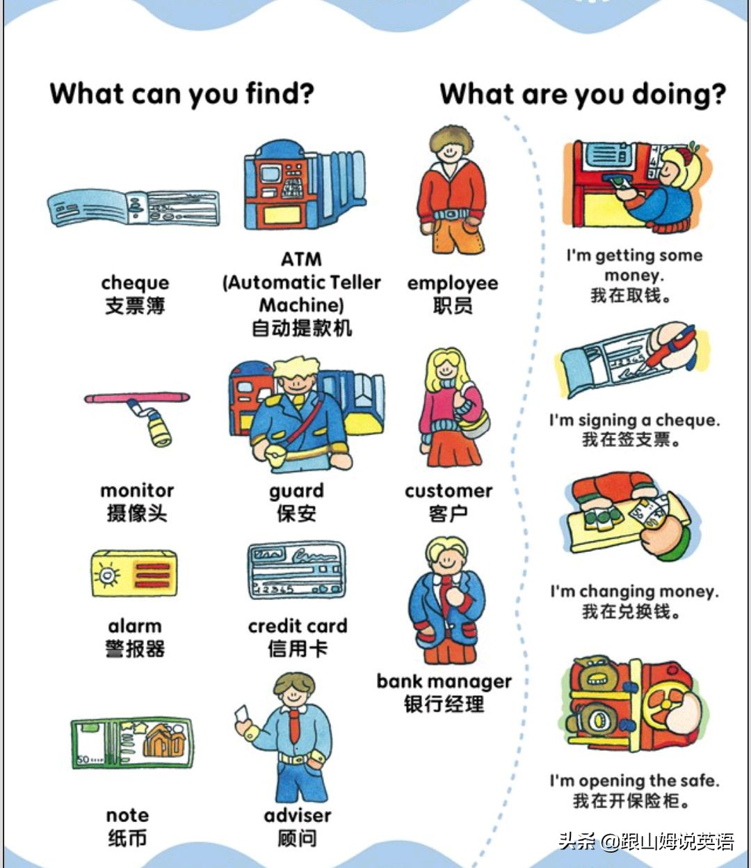 90幅图速记1000个初中英语单词,90幅图轻松记1000个单词
