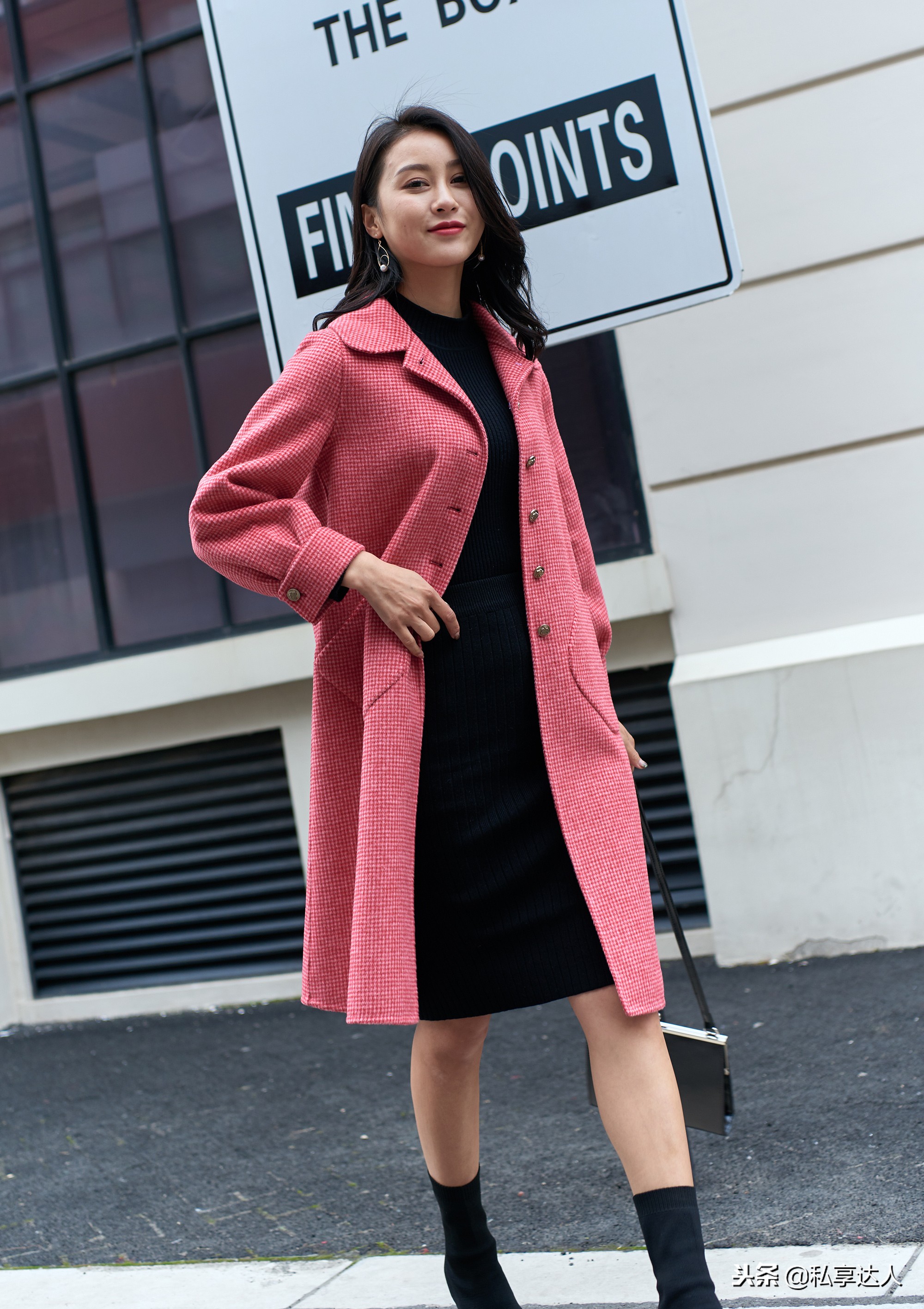 网红双面呢大衣短款韩版,时髦的双面呢大衣为什么这么贵