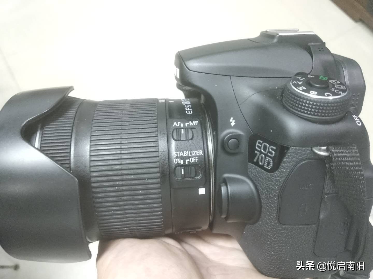 单反佳能EOS70D，入门者选择我觉得非常适合
