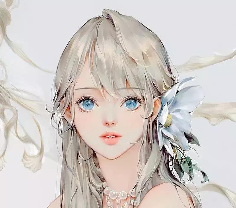 好看的仙女插画,唯美的韩国风插画