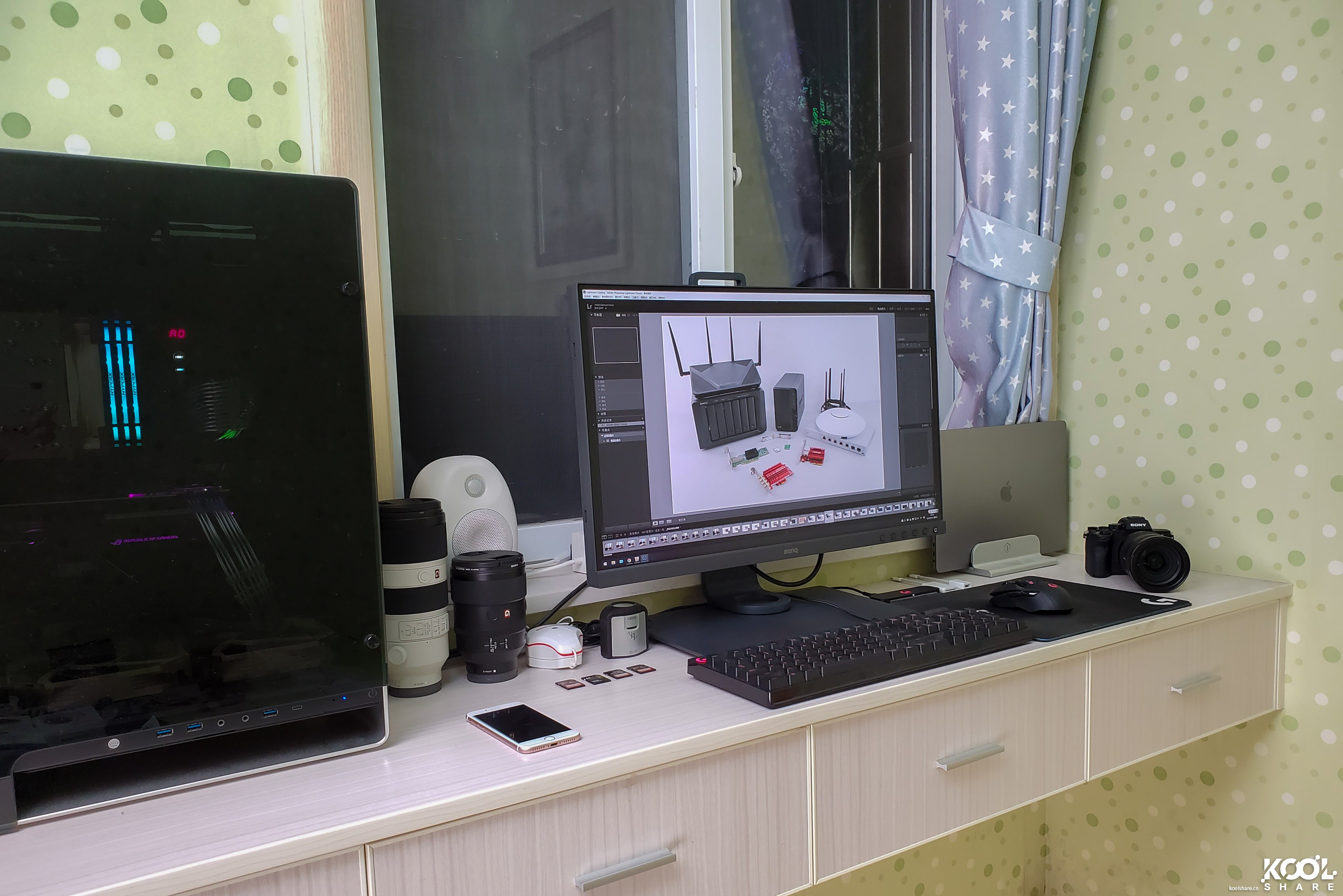 明基benqsw270c显示器,明基sw270c对比imac5k显示器