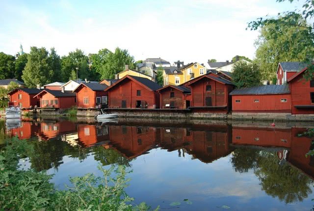 芬兰最暖和的城市,芬兰美丽的建筑物