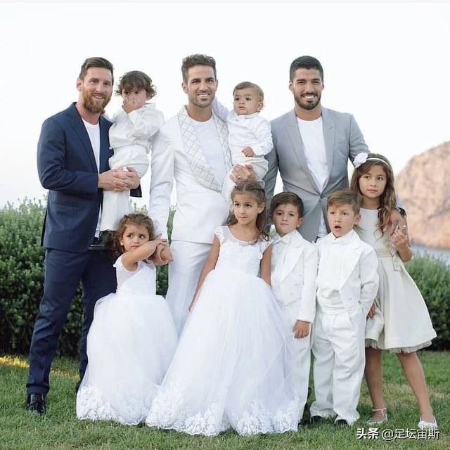 小法孩子和梅西孩子,梅西抱小法女儿