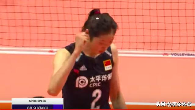 朱婷时速88公里炮击征服埃格努，却又用中国式英语，征服中国球迷