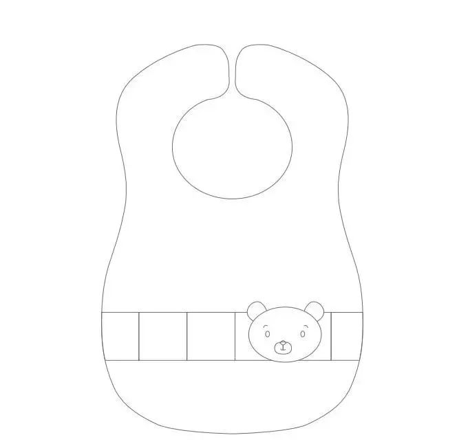 旧衣服制作宝宝口水兜,手工制作婴儿围嘴用品教程