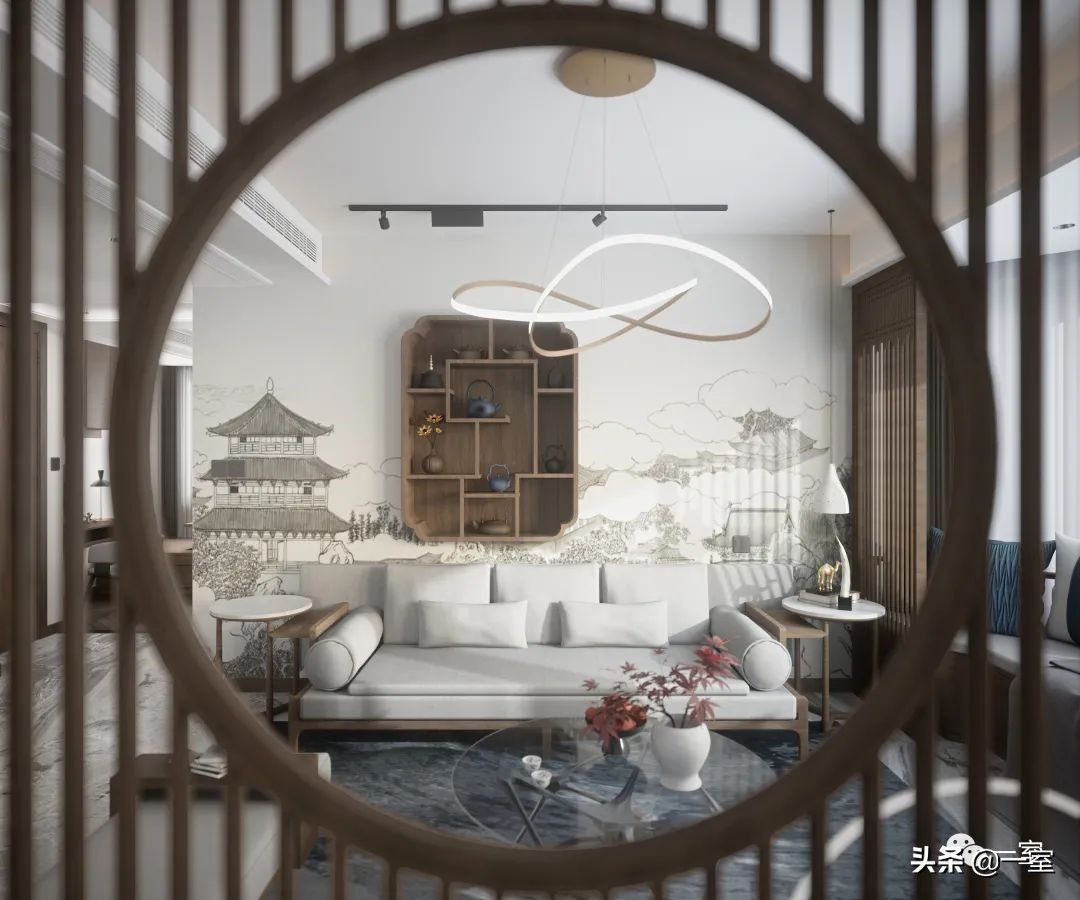 梁志天唐忠汉排名,现代风背景墙作品