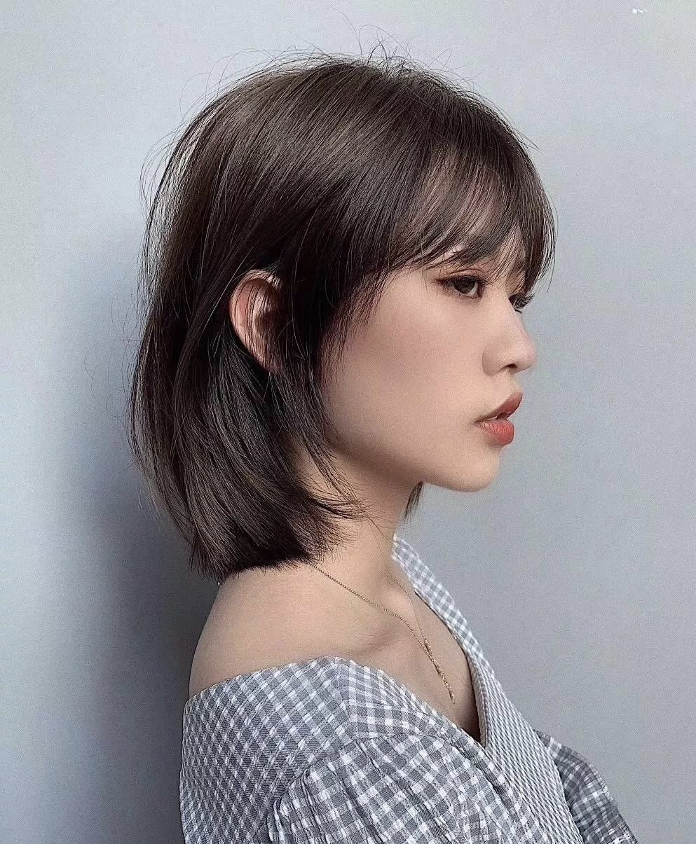 女生起床不用打理的气质发型,不想打理却又很好看的女生发型