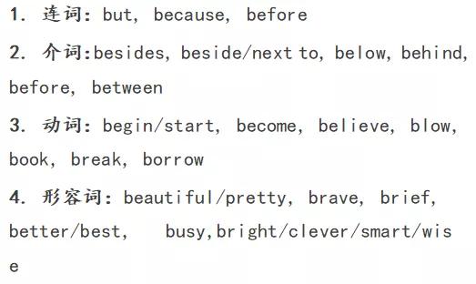 中考英语首字母填空常见词,首字母填空历年中考高频单词汇总