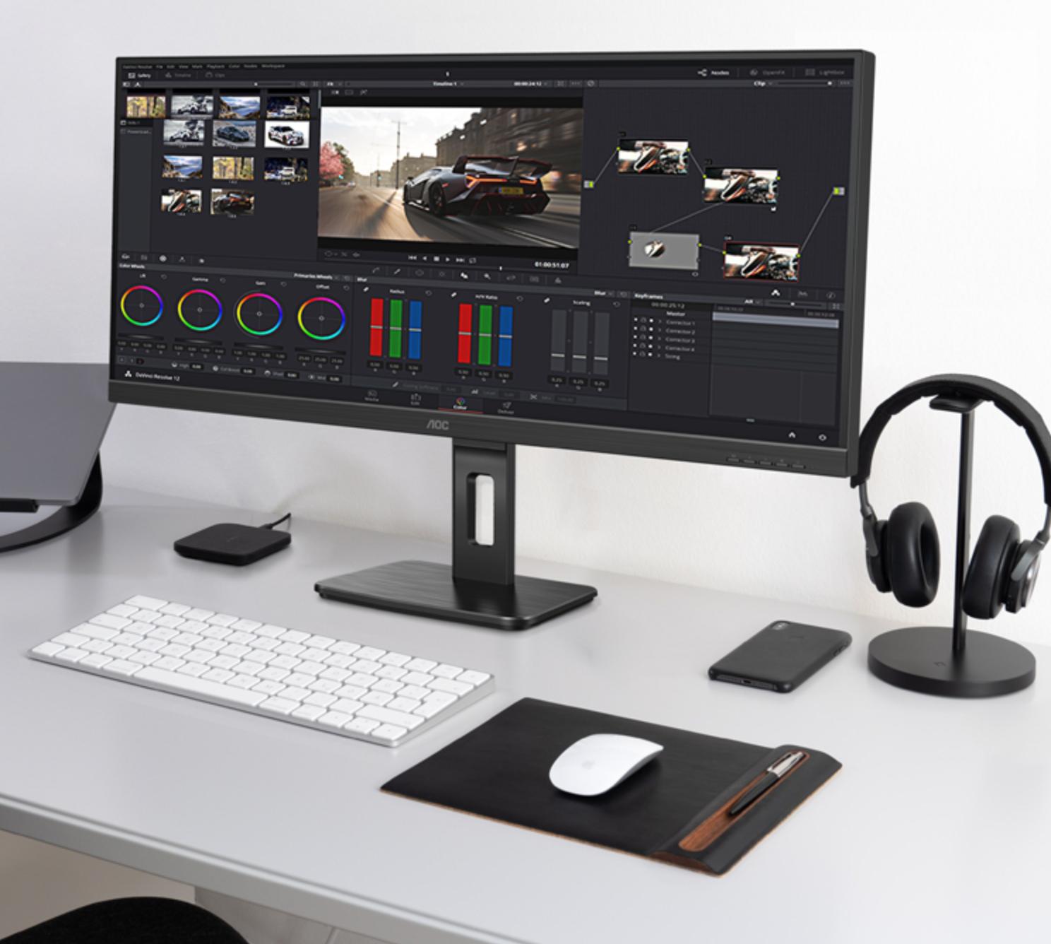 aoc2022高性价比34寸曲面显示器推荐,不到2000的34寸aoc显示器推荐