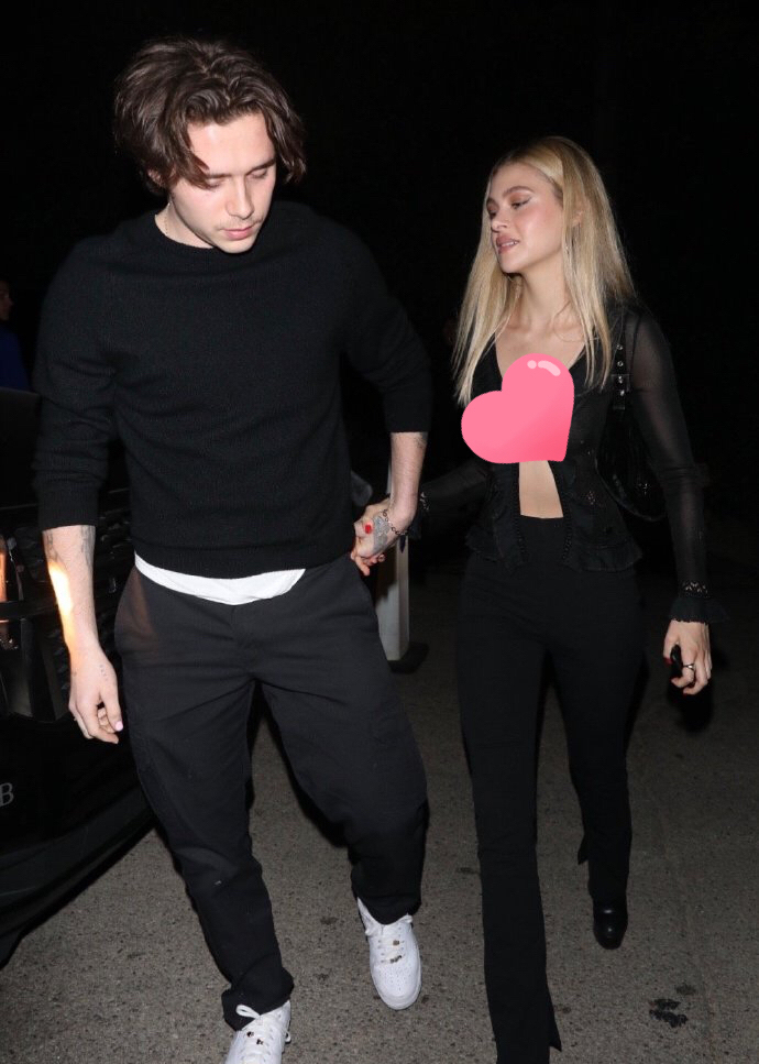 贝嫂大儿子又忍不住撒狗粮,贝嫂大儿子布鲁克林