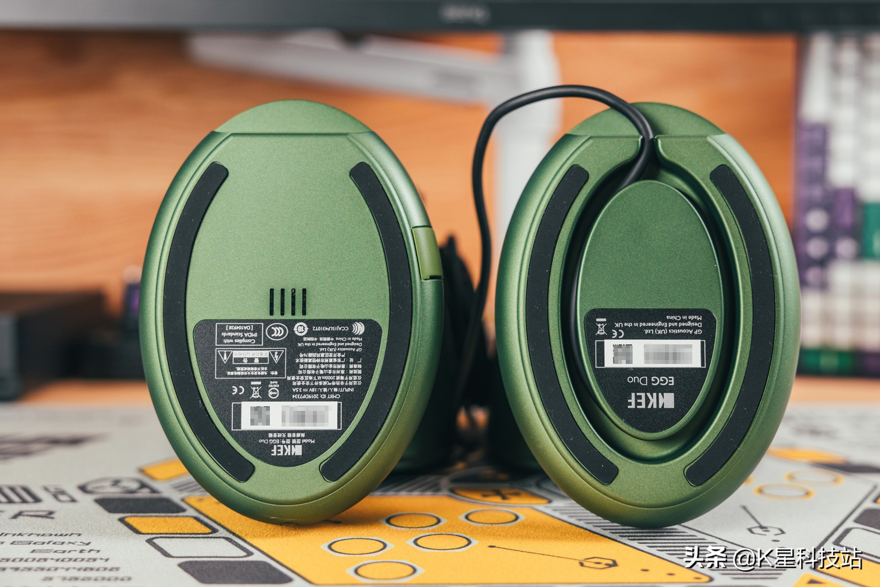 花2K为工作室准备了造型奇特的蛋，KEFEGGDUO有源桌面音箱值吗？