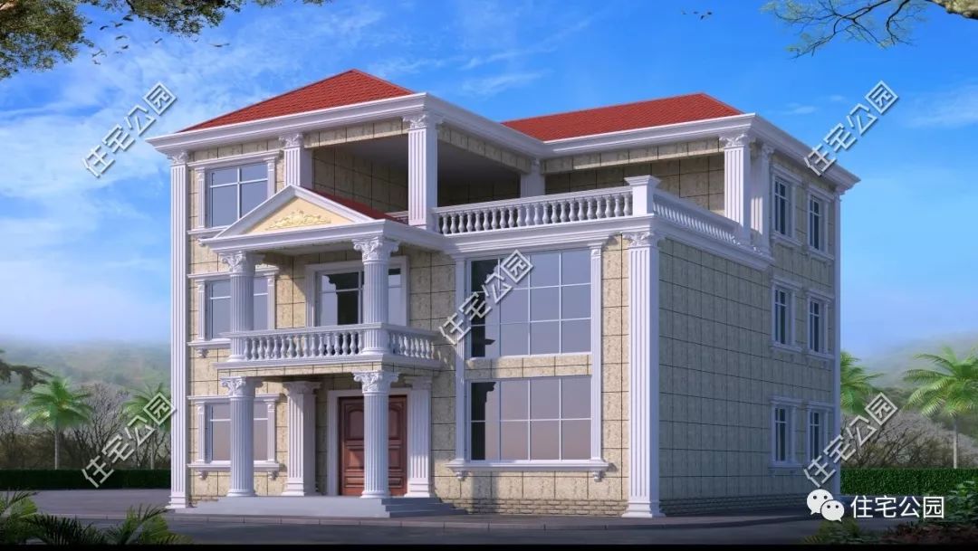 庭院房别墅细节,农村盖房子需要注意哪些事项