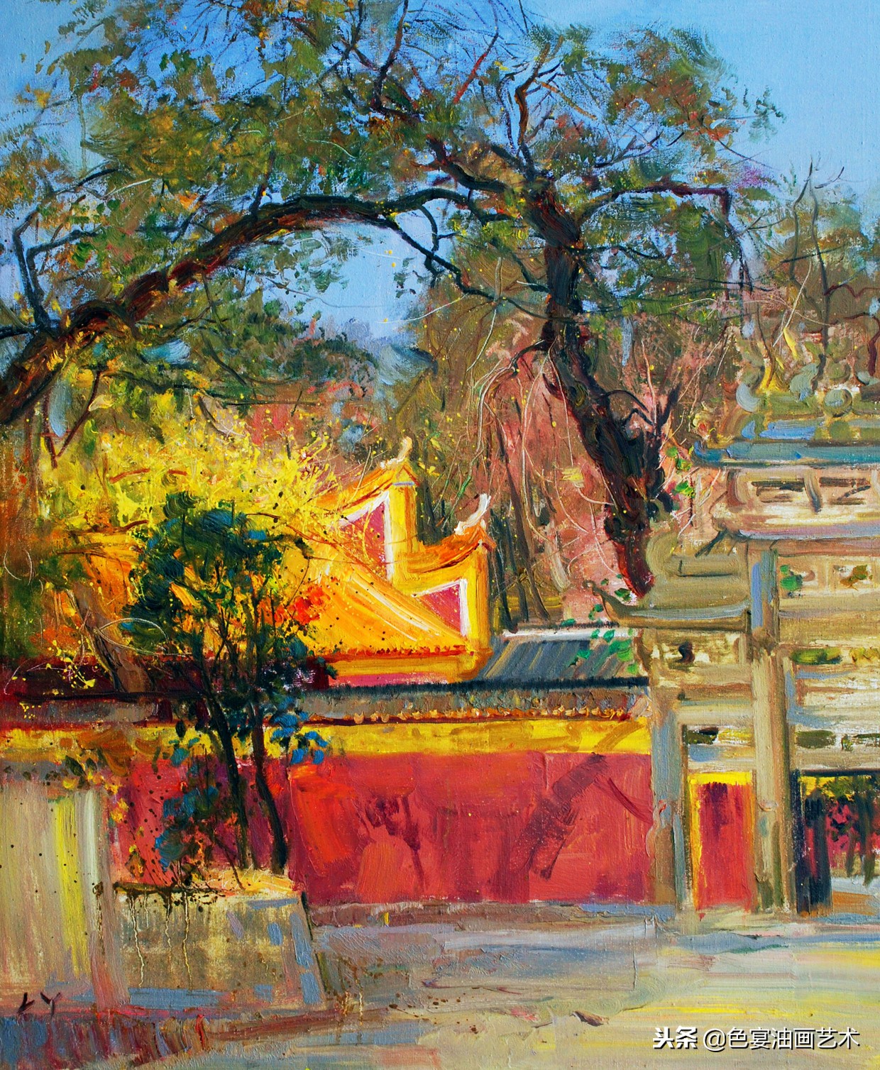 俄罗斯油画大师风景油画教程视频,油画大师油画风景创作教学视频