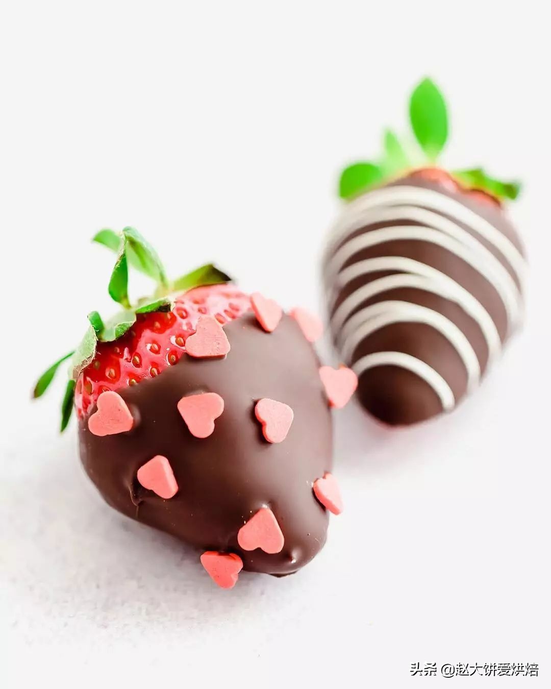 巧克力草莓,史上最简单能吃能装饰的情人节礼物