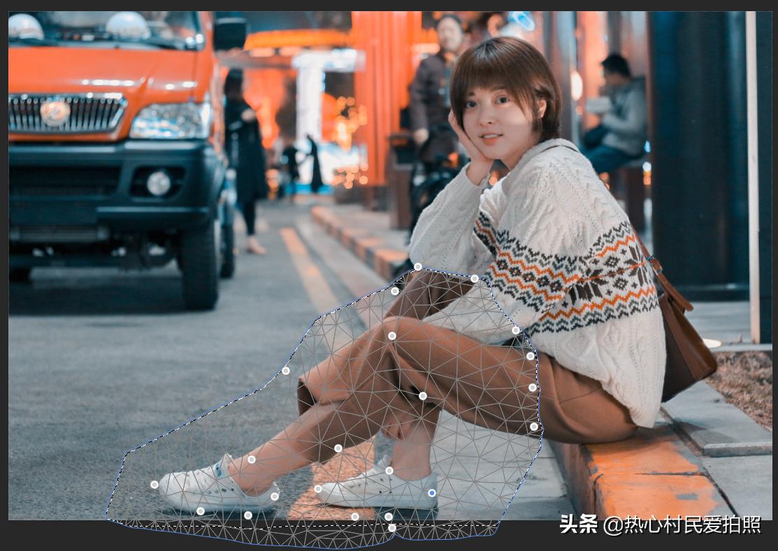 ps变形工具怎么修裙摆,教程ps小技巧打造线条艺术