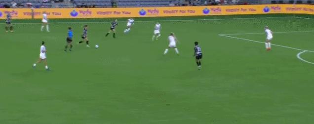 王霜2:1,张琳艳王霜进球