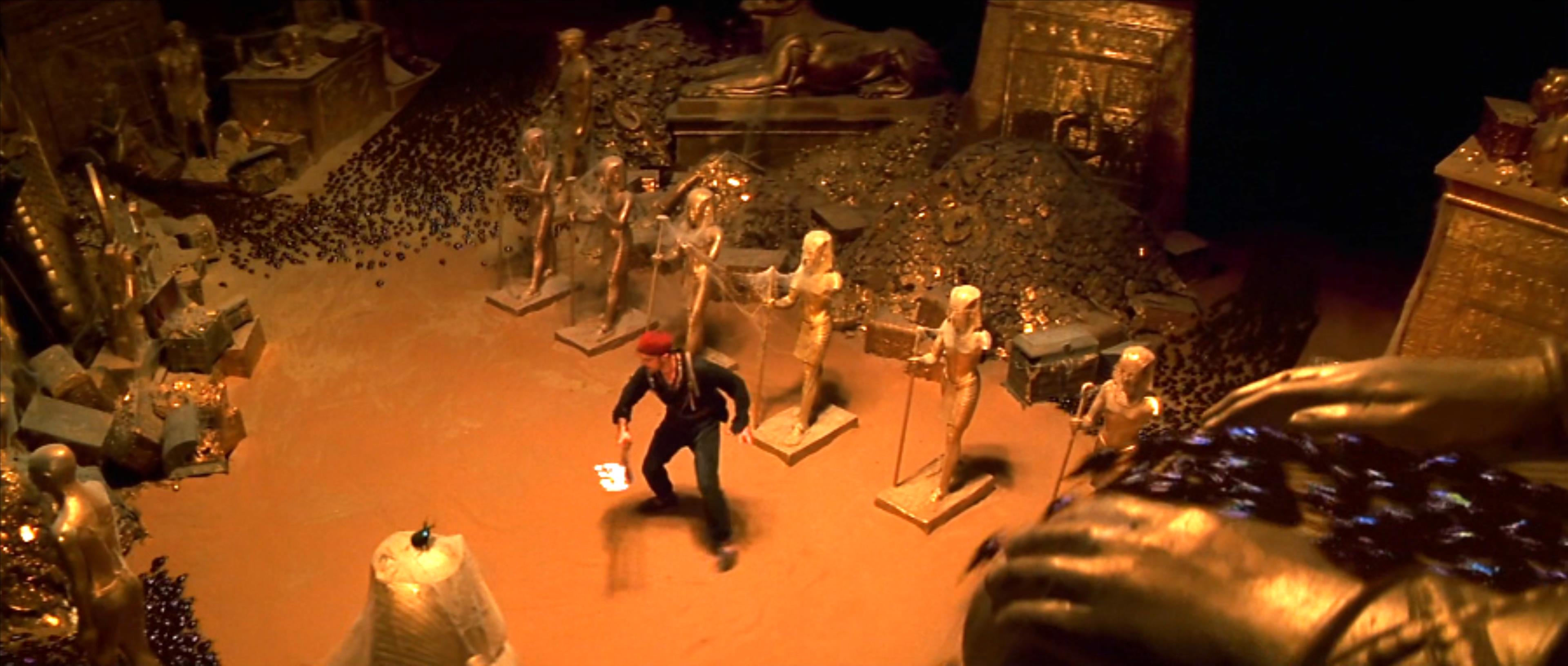 圣甲虫吃掉木乃伊,可怕的木乃伊圣甲虫