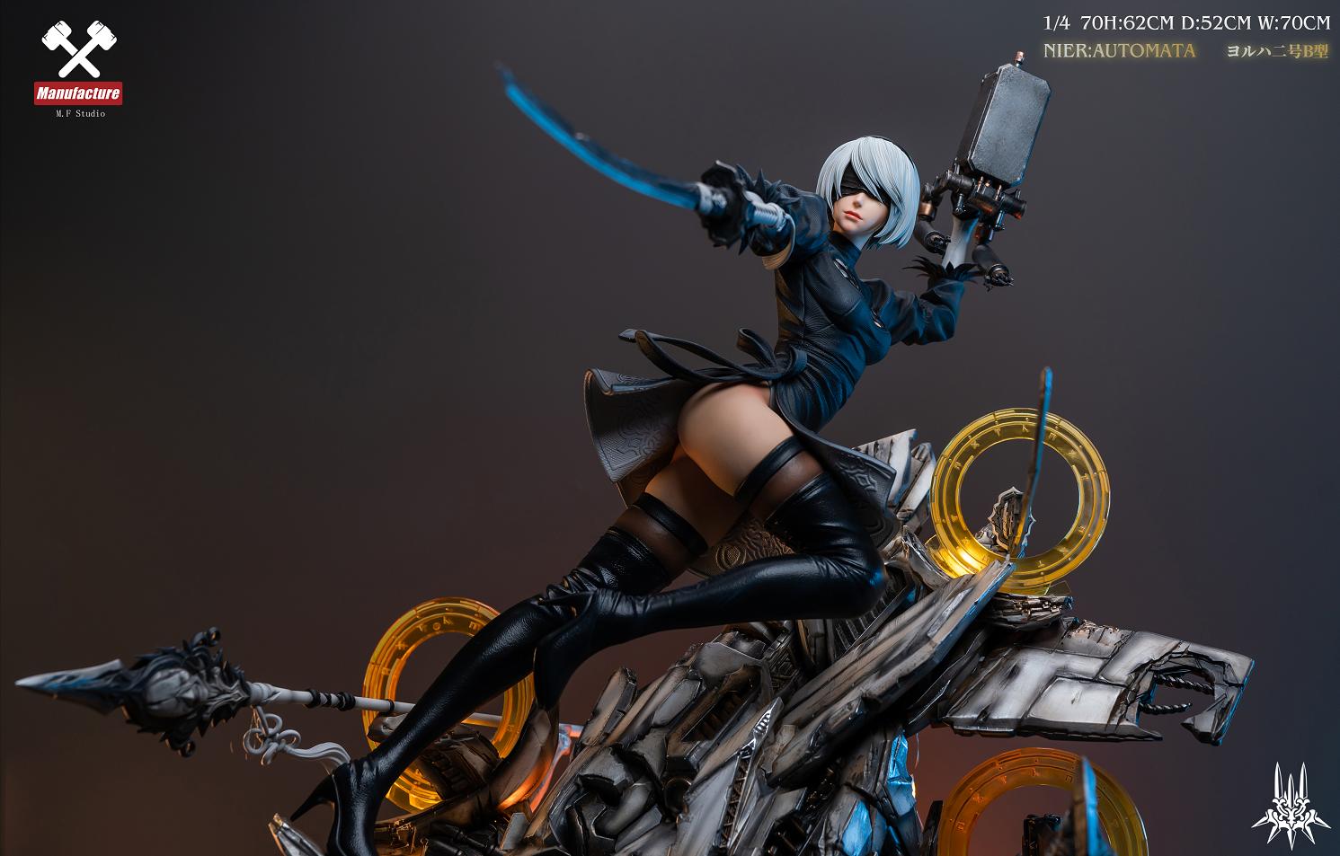 MFstudio尼尔机械纪元一2B白金收藏家系列