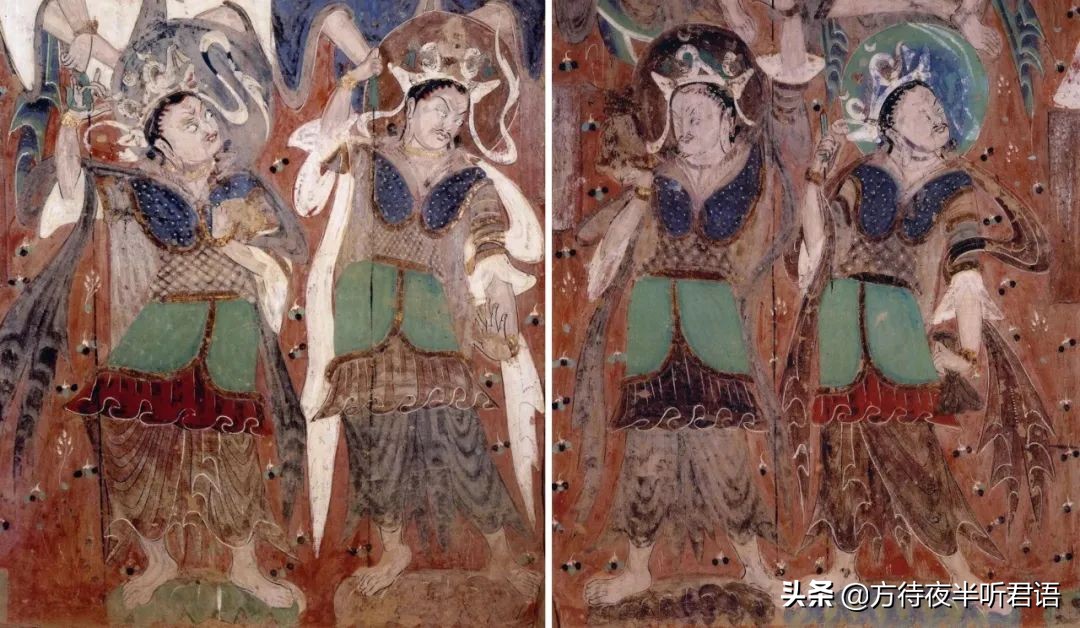 佛教四大天王拿的什么神器,佛法中的四大天王法器代表什么