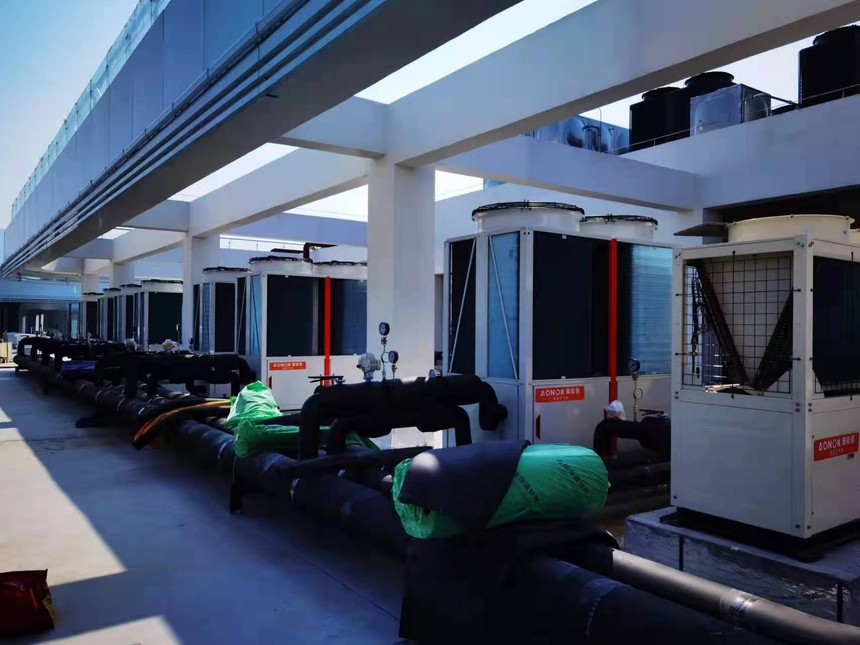 煤改电空气能采暖产品是什么样的,煤改电空气能采暖热风机大量供应