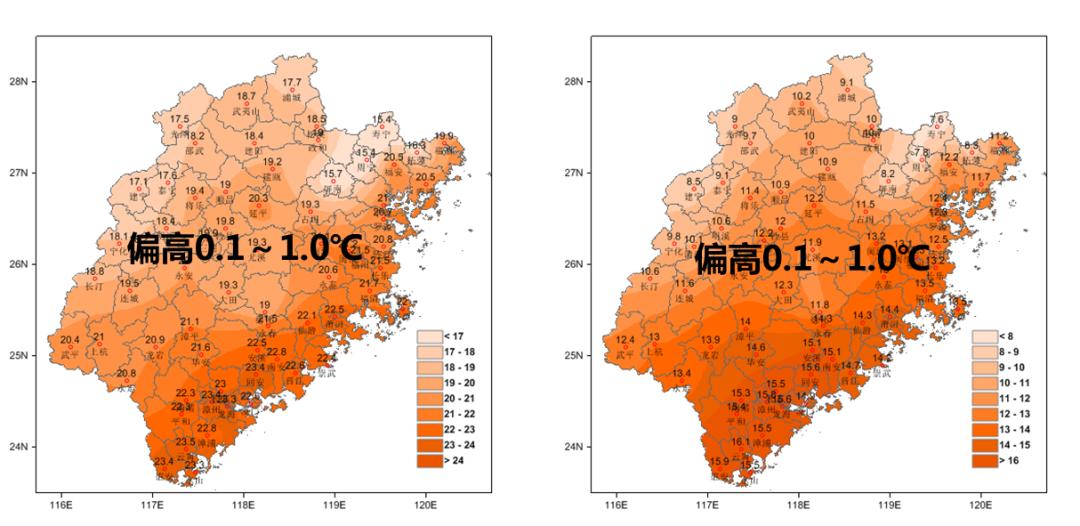 今年福建天气预测,福建今年夏天气温预测