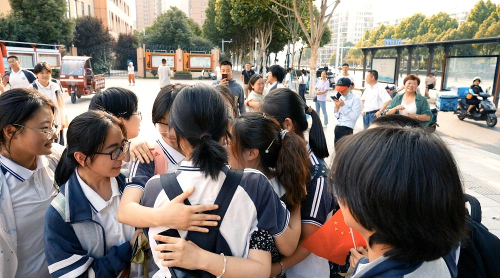 合肥第五十五中学滨湖校区,合肥市55中学东校区毕业典礼