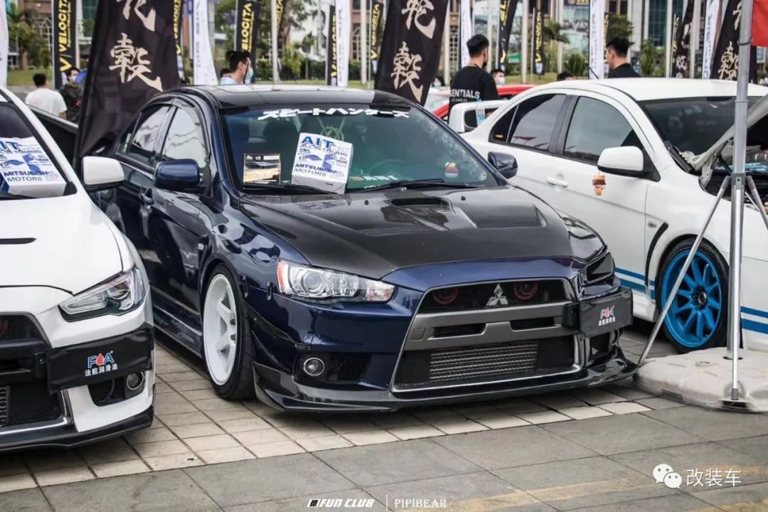 三菱翼神各个配置图片,翼神移植4b11t和evo10